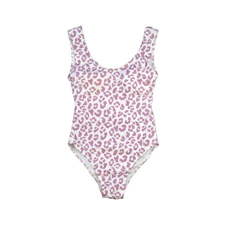 cheetah Print color changing one piece swimsuit non changed - Kameleon Swim